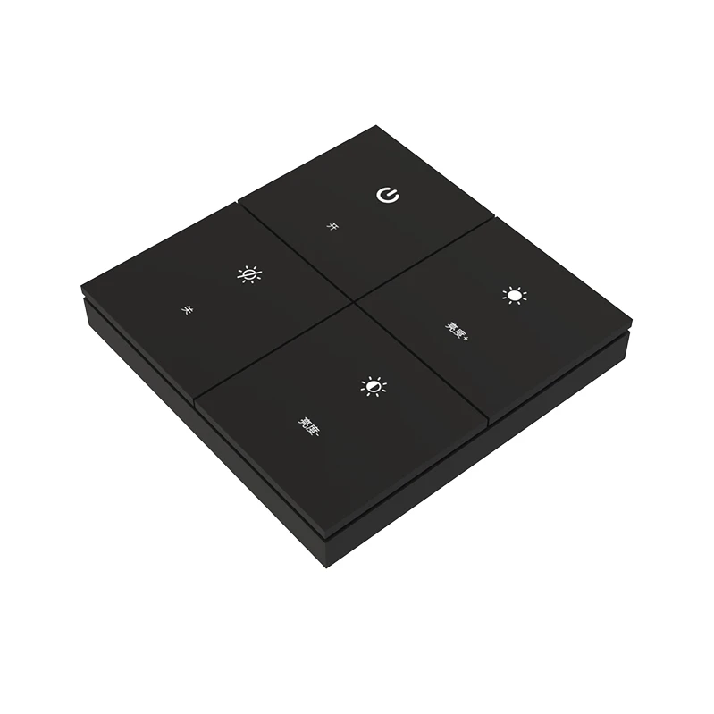 24G Wireless Single Color Temperature Panel Switch 24G Wireless Single Color Temperature Panel Switch